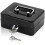Portable double-layer metal key box - S - Black 1