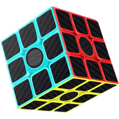 Magic Cube, 3x3x3 Speed Cube, Smooth Magic Speed Cube, Easy to Turn, for Brain Training Game or Holiday Gift
