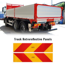 Primax Reflective Aluminum Panels for Trucks, 2 Pieces