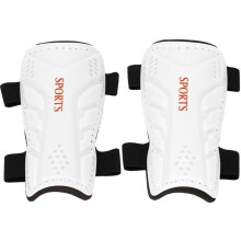Football shin guards - VINGVO - Child - White - Shockproof - Elastic