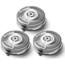3-piece SH50/50 replacement blades compatible with Philips 5000 series electric shavers