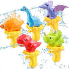 Dinosaur Water Guns for Kids, 5PCS Pool Toys, Water Toys, Outdoor Toys for Boys and Girls Ages 2-6