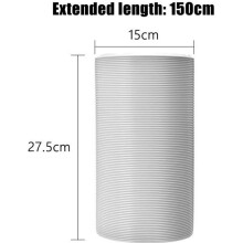 TEMPSA - Exhaust hose for portable air conditioner - Ø 15cm - 150cm - White