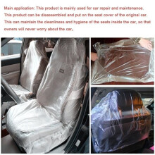 Protective covers - Unspecified - Disposable - 100 pieces - Transparent - 140x80cm