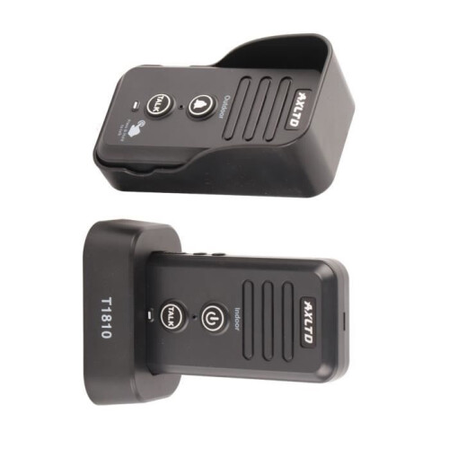 Smart Intercom Doorbell, Wireless Intercom Doorbell, 1500m Long Range, Waterproof, Hardware Kit, Black