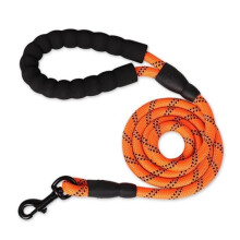 (Orange) Nylon Dog Traction Rope, Leash, Recall Strap, Long Pet Lead Line, Ideal for