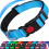 Reflective Dog Collar with Soft Neoprene Padding, Adjustable Nylon Collar for Small Medium Large Dogs 1