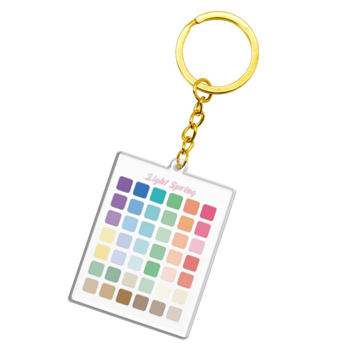 Practical And Decorative Seasonal Color Keychain Pendant-3
