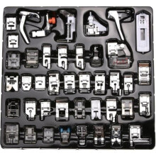 42-piece presser foot set for sewing machines - ONEVER - for Singer, Brother, Janome - high quality