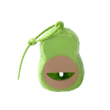 Hundekotbeutelspender aus Avocadoschalen für Spaziergänge im Freien, wasserdichter Halter für Haustierkotbeutel