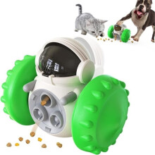 Pet Snack Ball for Dogs, Interactive Dog Toy, Food Balance Car Pet Toy, Slow Eating Ball, Can Relieve [587]