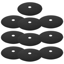 Tree Mulch Rings 30Pcs, Black Non-Woven Fabric Plant Protector for Root Control, Outdoor Garden Use