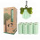Teal Biodegradable Dog Poop Bags with Bone Dispenser, 8 Rolls, 23x33cm, Compostable Cornstarch 1