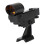 Black Alloy Red Dot Finder Scope for Telescopes with Adjustable Brightness and Mounting Bracket 1