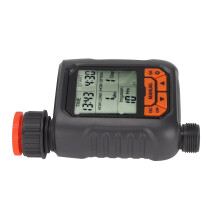 G3/4 Bewässerungsuhr mit großem LCD-Display, IP65 wasserdichter digitaler Bewässerungsregler für Garten und Balkon