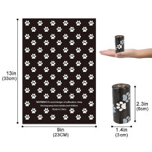 Dog Poop Waste Bags Degradable PE+EPI Strong Leak-Proof Disposable for Outdoor Walking