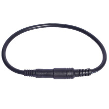 Cavo di prolunga di alimentazione CA da maschio a femmina, 6,3x3,0 mm, 30 cm, cavo 18AWG, compatibile con laptop e notebook da 120 W.