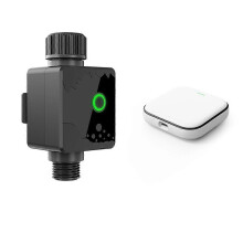 Tuya Smart Water Timer mit Gateway, WLAN- und RF433-Dualkommunikation, IP65 wasserdichtes Bewässerungssystem für den Außenbereich