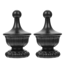 Chic Light Finials, Zinc Alloy Lampshade Knob, 4Pcs Set for Table & Floor Lamp Decor
