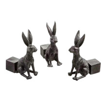 Piedini di supporto per vasi a forma di animale, in resina, per favorire il drenaggio e la circolazione dell'aria, set da 3