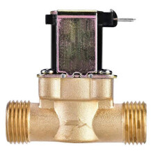 G3/4 Zoll Messing-Magnetventil AC220V, normalerweise geschlossenes Wasserventil für Wassererhitzer und Wasserfilter