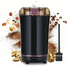 300W Electric Coffee Grinder - CALDION - 50g Capacity - Black
