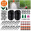 Garden Irrigation System with Adjustable Nozzle for Precise Water Delivery and Conservation 1
