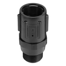 Tropfbewässerungs-Regulierventil 3/4 Zoll 30 PSI Kunststoff Wasserdruckregler Schwarz
