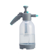 Regadera ergonómica de plástico con varilla extensible para plantas de interior y exterior, 12,5 L.