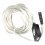 USB Extension Cable Male to Female 5M Transparent Data Transfer Cord 1