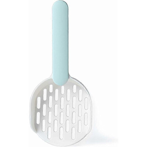 Cat Litter Scoop, Durable ABS Plastic with Hidden Hook for Easy Storage