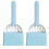 Cat Litter Scoop with Base, Angled Tip for Efficient Clump Removal, Ergonomic Padded Handle, ABS Plastic 1