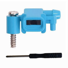 Buse de pulvérisation M6 pour aspirateur robot compatible avec les séries Roborock 240, 241 et 244 (noir/bleu)