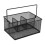 Garden Tool Basket Organiser with Mesh Compartments for Hand Tools Storage and Drainage 1