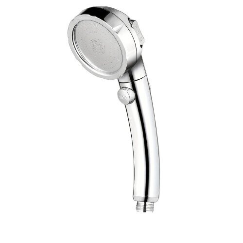 Hand Held Shower Head with 3 Spray Modes, Pressure Boosting Technology for Strong Flow, Water Saving Design