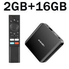 Android TV Box kompatibel mit Android TV, Allwinner H313, 2 GB + 16 GB, 4K HDR10, 5G Dualband-WLAN, Bluetooth 5.0