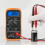Digital Multimeter with Manual Range, Backlit LCD Display, Diode & Continuity Test, Overload Protection 1