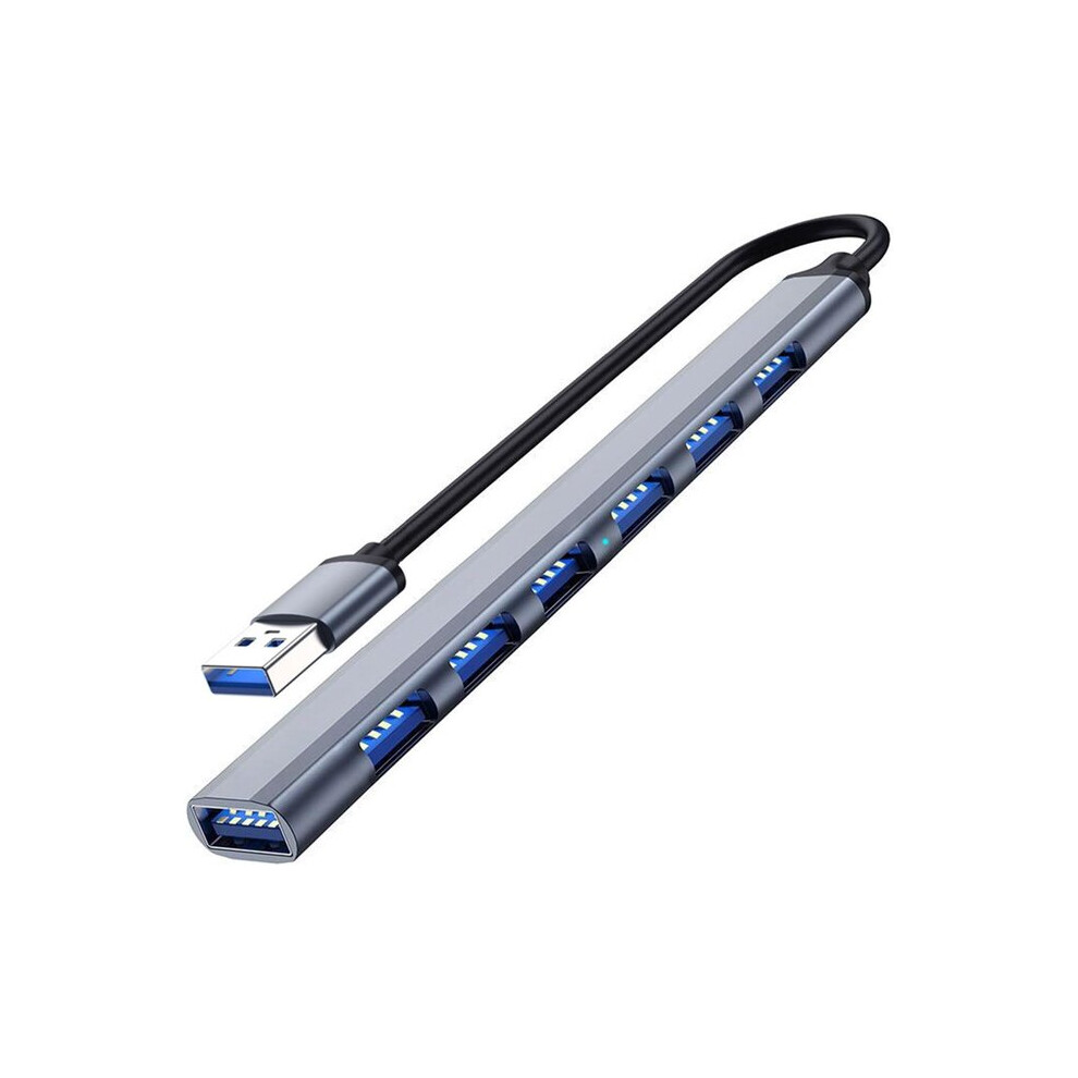 Usb Hub 7-Port With Usb 3.0, Compatible With Windows & Mac, Data Transfer Hub 6966168067672