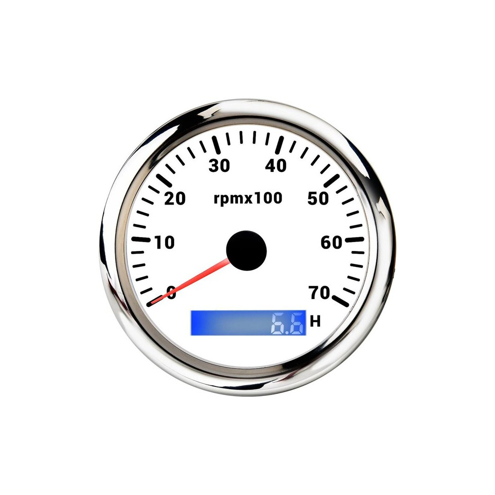 Tachometer 85Mm With 7 Colour Backlight For Marine Boat Car Truck Diesel Petrol Engine 6966168069768