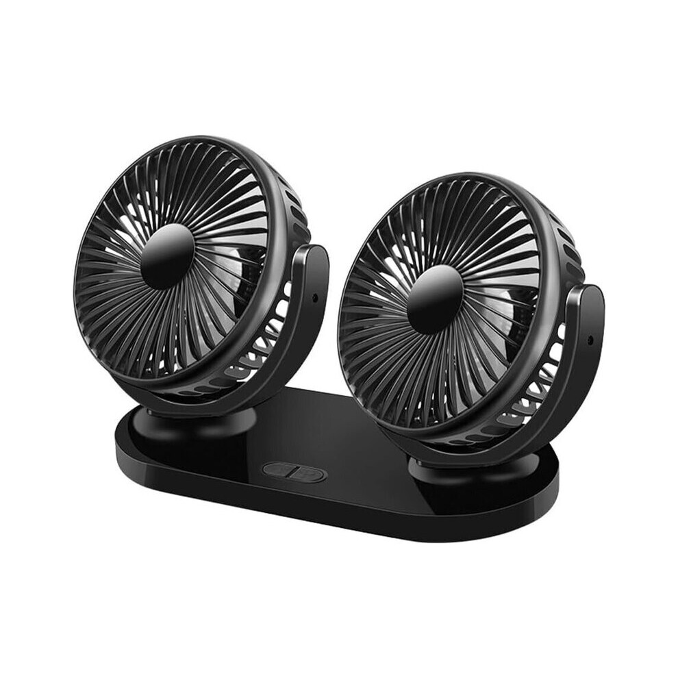 12V Car Fan With 3-Speed Adjustment & 360 Rotation For Vehicle Cabin Cooling 6966168065142