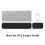 Mechanical Keyboard Arm Rest Set with Memory Foam Wrist Support for Desk Ergonomics 1