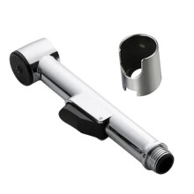 Manual Bidet Spray Kit Compatible with Common Water Supply, Brass Adapter with Leak Prevention for Toilet Cleaning