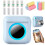 Thermal Mini Printer with 16 Rolls Paper, No Ink Needed for Notes, Labels, Photos 1
