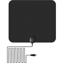 HD Antenna compatible with TV with 28 dBi Amplifier for 1080p Signal and 50 Mile Range
