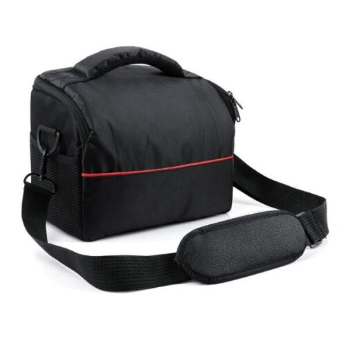 Protective Camera Case, Nylon Bag with Adjustable Shoulder Strap and Soft Cushioning for Digital Cameras