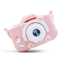 Videocamera per bambini dai 3 anni in su, schermo da 2 pollici, video 1080p e 5 giochi precaricati.
