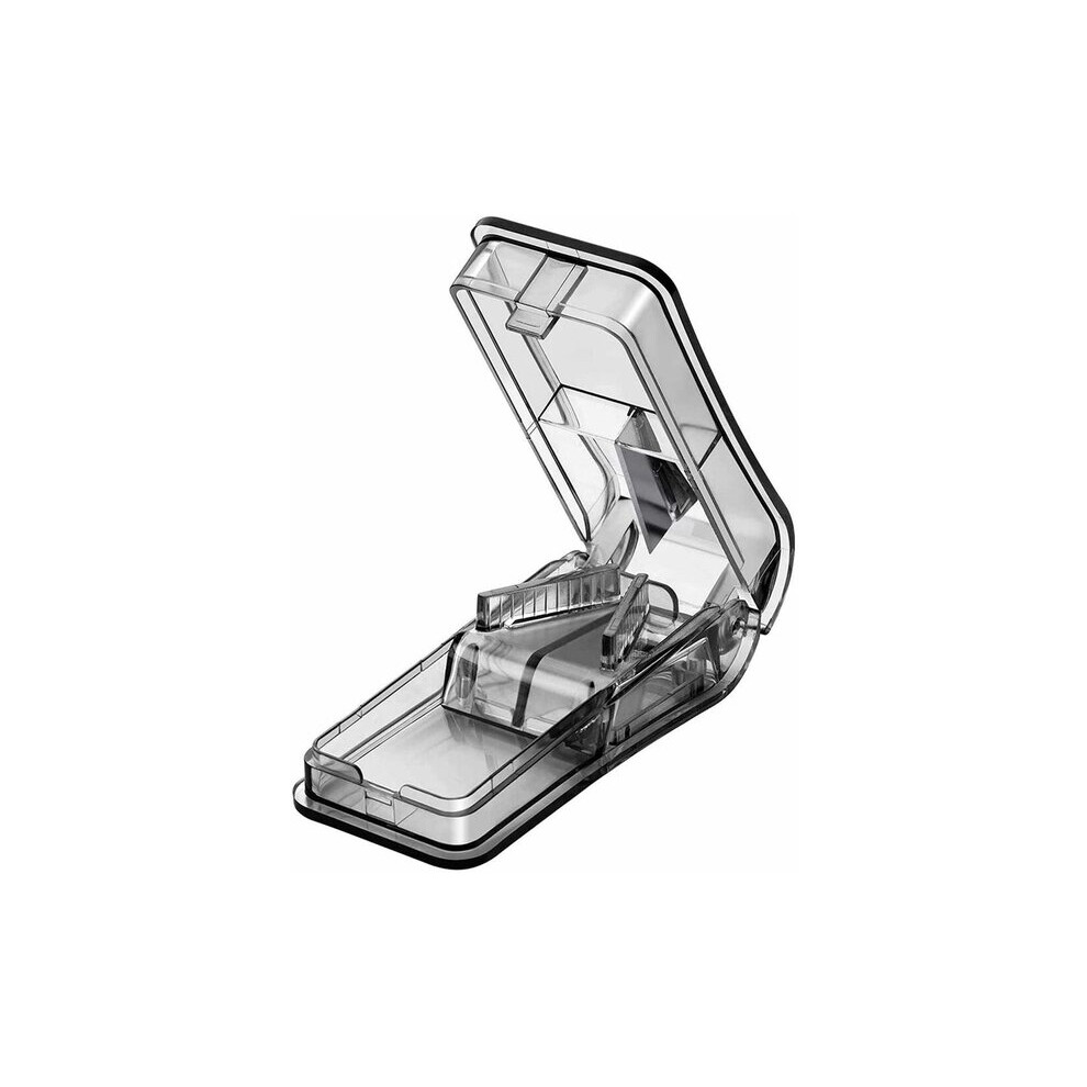Pill Splitter For Dysphagia, Elderly, Children And Pets, Tablet Divider With V-Shaped Guide And Stainless Steel Blade For Accurate Doses 6966168189114