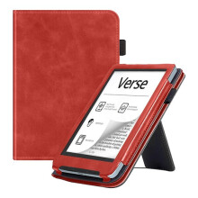 Tablet-Hülle aus Leder, kompatibel mit Pocketbook Verse & Ve, mit Standfunktion und automatischer Schlaf-/Weckfunktion