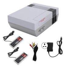Console per videogiochi retrò a 8 bit, uscita AV per TV NTSC/PAL con 2 controller.
