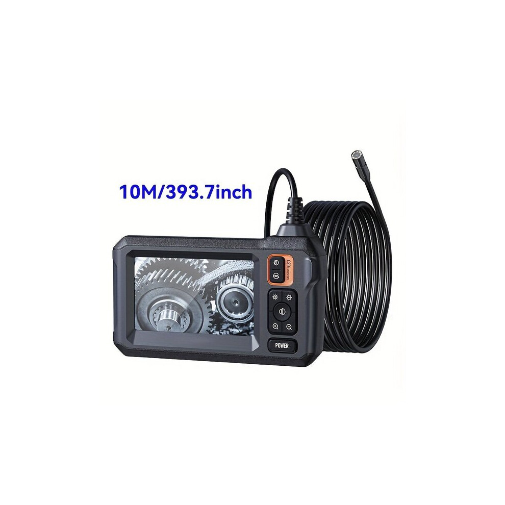 8Mm Borescope With Semi-Rigid Cable And Led S For Plumbing, Maintenance In Low Light 6966168193494